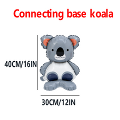 1pc Animal Aluminum Film Light Film Balloon Base Animal Balloon