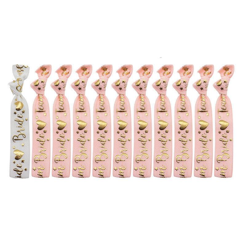 Bachelorette Party Bracelet: Bridal Shower and Hen Party Decor