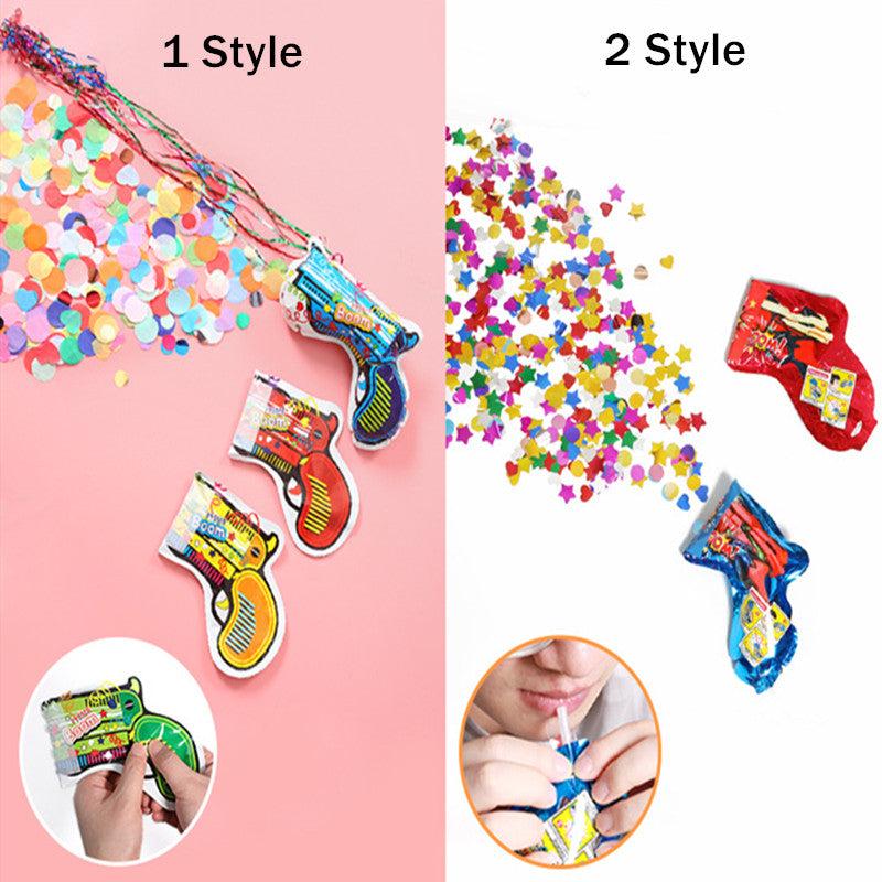 Automatic Inflatable Flower Gun Spray Flower Balloon Toy