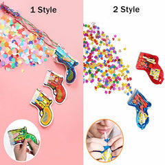 Automatic Inflatable Flower Gun Spray Flower Balloon Toy