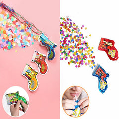 Automatic Inflatable Flower Gun Spray Flower Balloon Toy