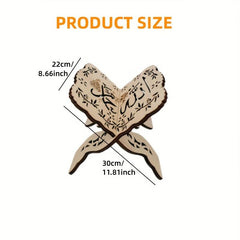 Islamic Muslim Wooden Table Decorations Eid Ramadan Home Decor