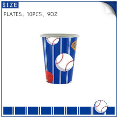Baseball Themed Party Decorations Set - Tableware & Home Decor