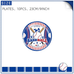 Baseball Themed Party Decorations Set - Tableware & Home Decor
