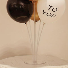 7pcs Birthday Party & Golden Balloon Decor Supplies