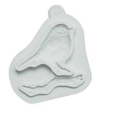 Bird And Branch Silicone Mold Fondant Cake Decoration Chocolate Moulds
