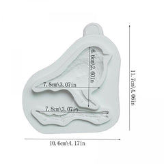 Bird And Branch Silicone Mold Fondant Cake Decoration Chocolate Moulds