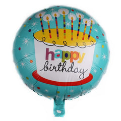 Large Cake Shape Aluminum Balloon Birthday Party Decoration