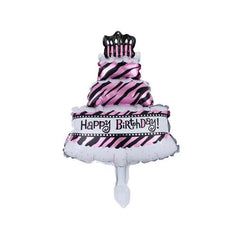 Large Cake Shape Aluminum Balloon Birthday Party Decoration