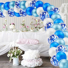 60pcs 120pcs Balloon Confetti Baby Baptism Wedding Birthday Balloons Party Decor