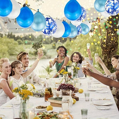 60pcs 120pcs Balloon Confetti Baby Baptism Wedding Birthday Balloons Party Decor