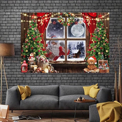 Christmas Decoration Banner 43 3in 70 8in Merry Christmas Banner