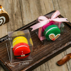 Clear Plastic Gift Boxes for Desserts Candy Cookies Perfect for Weddings