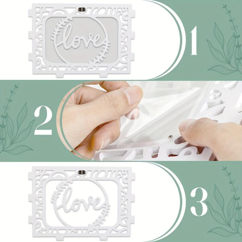 Wedding Card Box with Lock and String Light - Reception Decorations