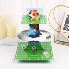 Football Paper Cake Rack Birthday Party Supplies