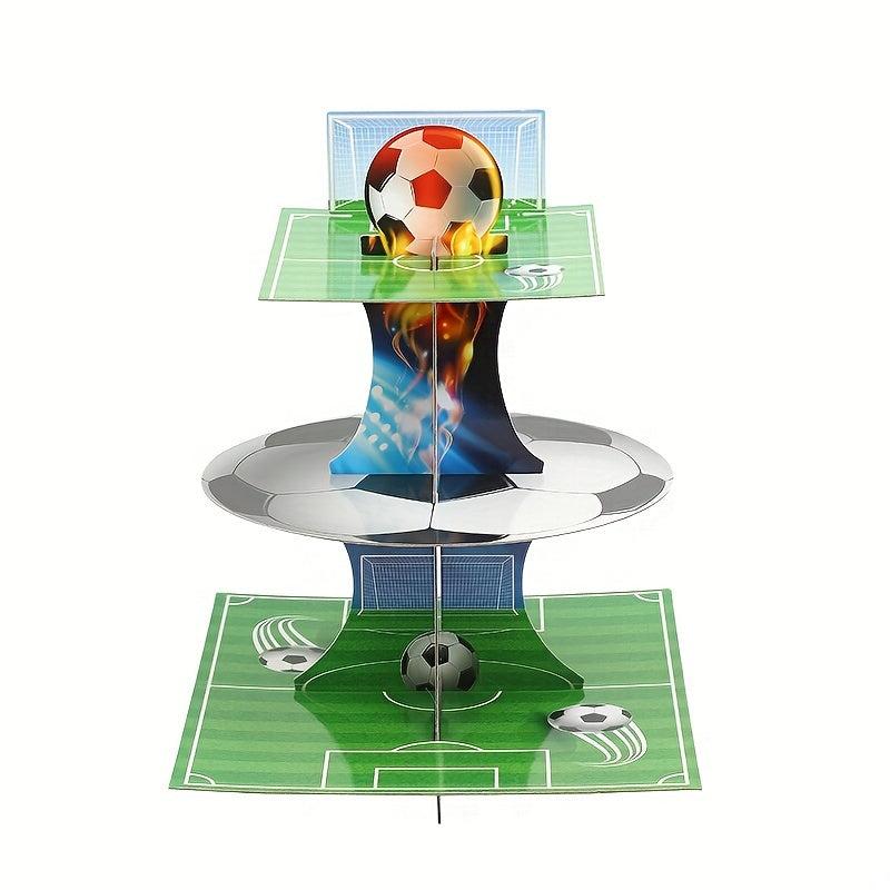 Football Paper Cake Rack Birthday Party Supplies