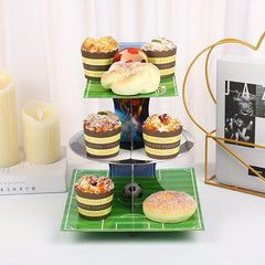 Football Paper Cake Rack Birthday Party Supplies