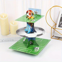 Football Paper Cake Rack Birthday Party Supplies