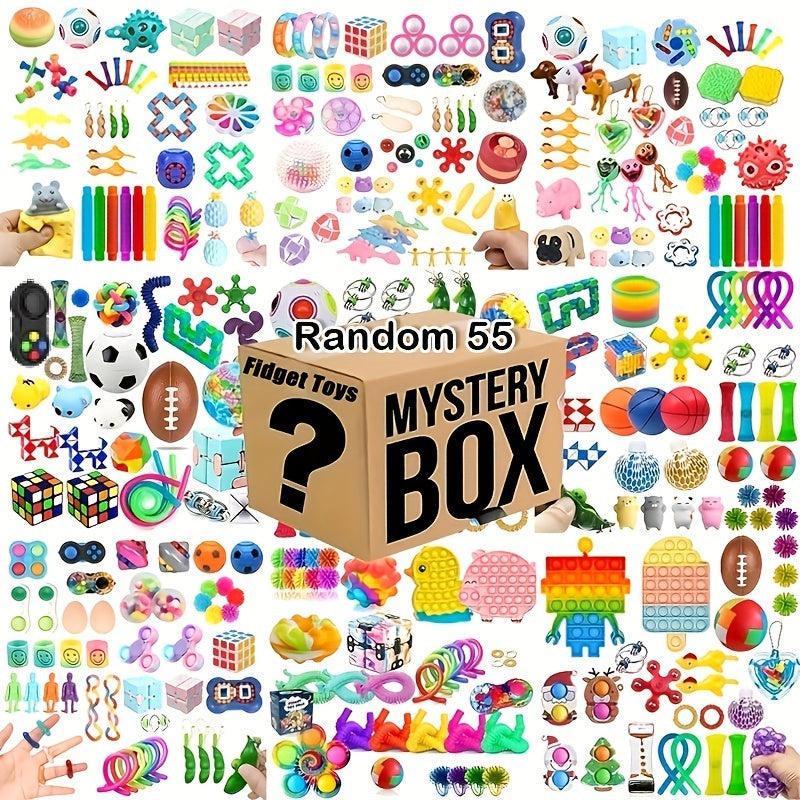 55pcs Fun Fidget Toy Set For Kids Surpris...