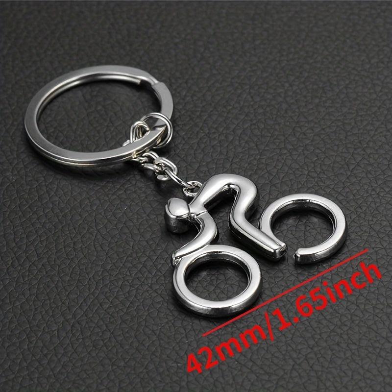Metal Bicycle Keychain for Cycling - Ideal Gift for Birthdays