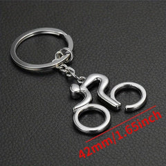 Metal Bicycle Keychain for Cycling - Ideal Gift for Birthdays