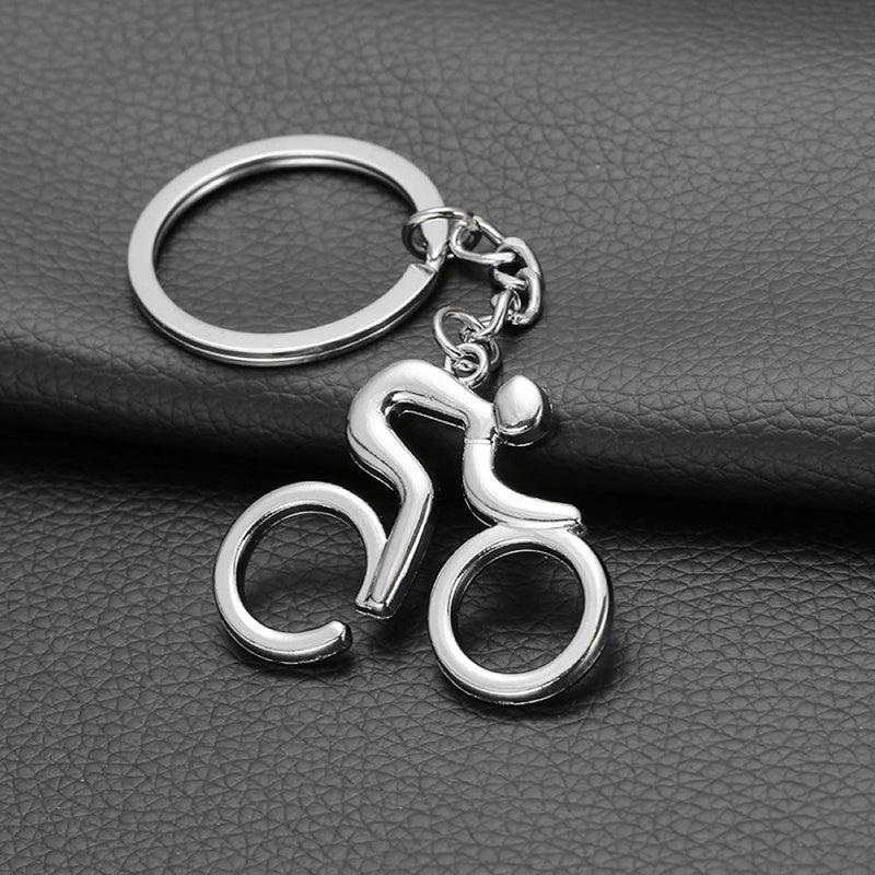Metal Bicycle Keychain for Cycling - Ideal Gift for Birthdays