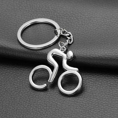 Metal Bicycle Keychain for Cycling - Ideal Gift for Birthdays