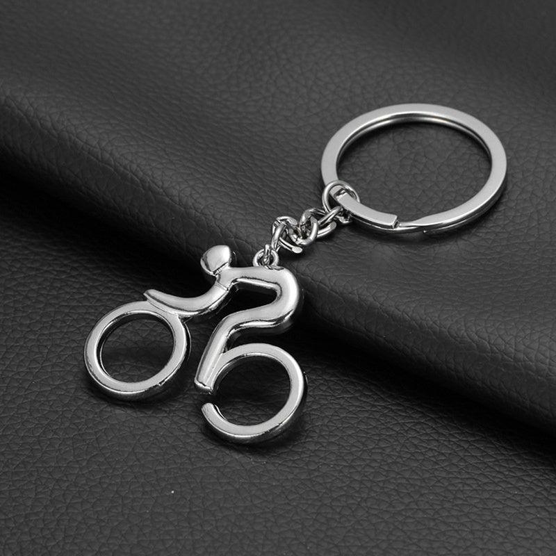 Metal Bicycle Keychain for Cycling - Ideal Gift for Birthdays