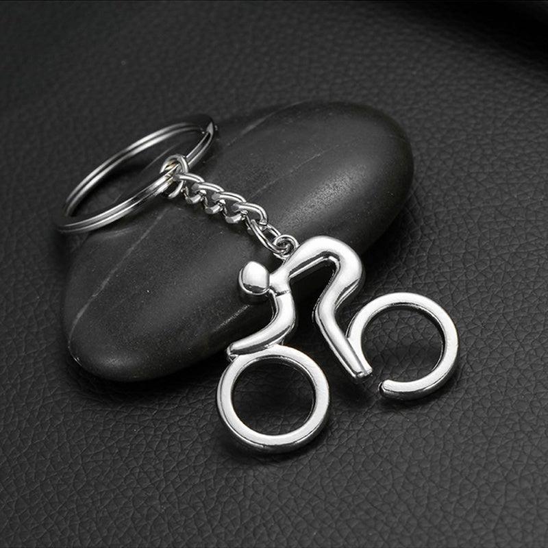 Metal Bicycle Keychain for Cycling - Ideal Gift for Birthdays