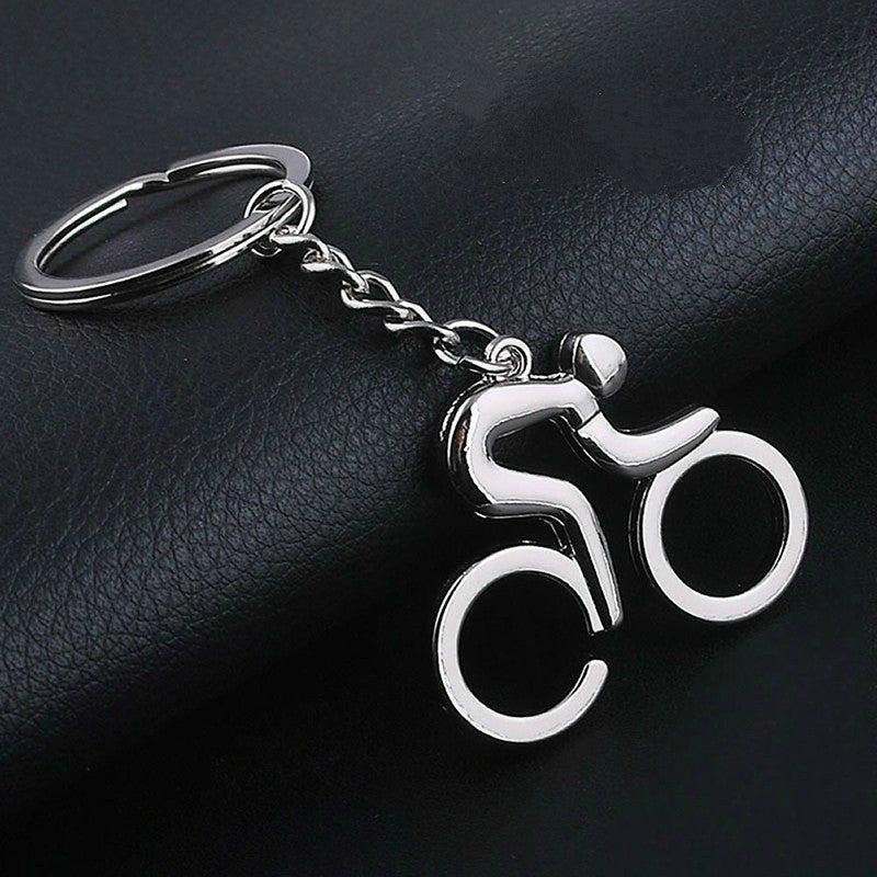 Metal Bicycle Keychain for Cycling - Ideal Gift for Birthdays
