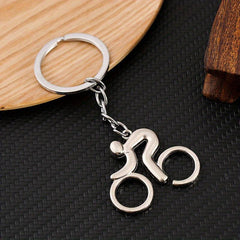 Metal Bicycle Keychain for Cycling - Ideal Gift for Birthdays