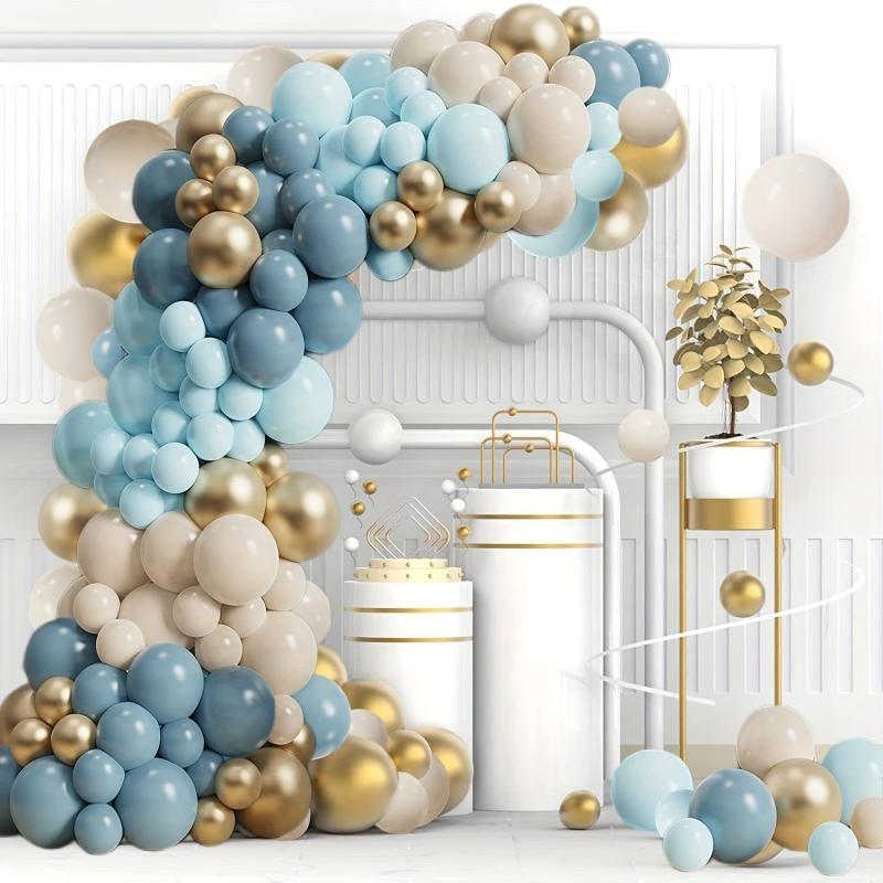 122pcs Dusty Balloons Arch Garland Kit Retro Nude Balloon Decoration