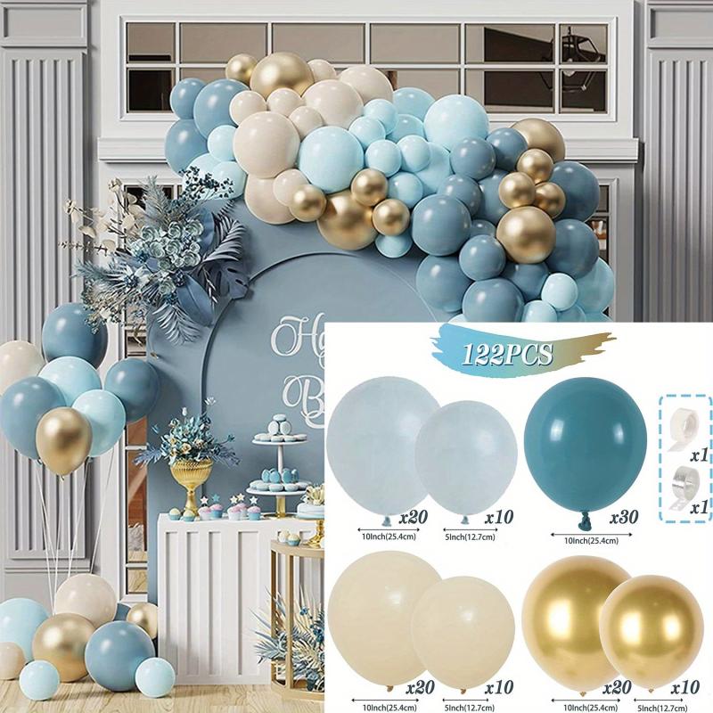 122pcs Dusty Balloons Arch Garland Kit Retro Nude Balloon Decoration