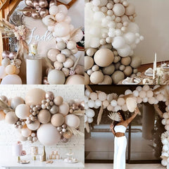Bridal Decoration Set: Balloon Veil, Scarf, Banner, Cake Topper