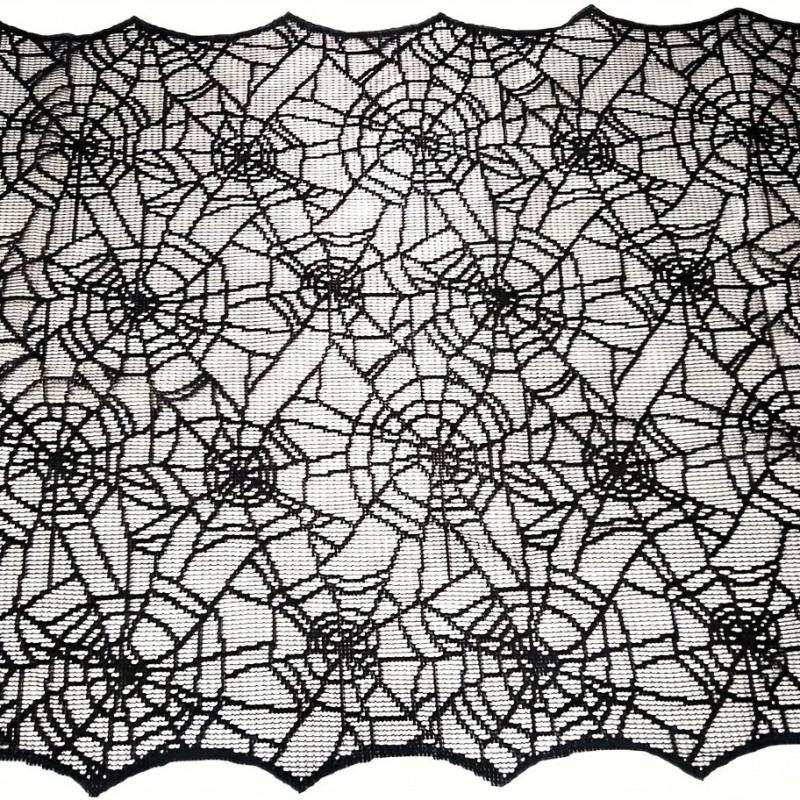 Halloween Spider Web Lace Table Runner 45 72 X 182 88 Cm