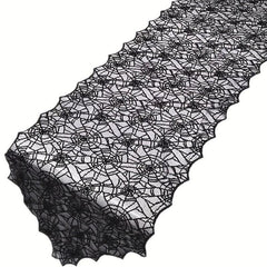 Halloween Spider Web Lace Table Runner 45 72 X 182 88 Cm