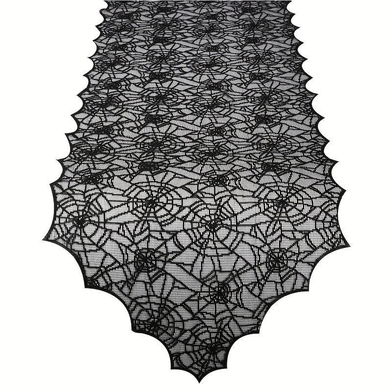 Halloween Spider Web Lace Table Runner 45 72 X 182 88 Cm