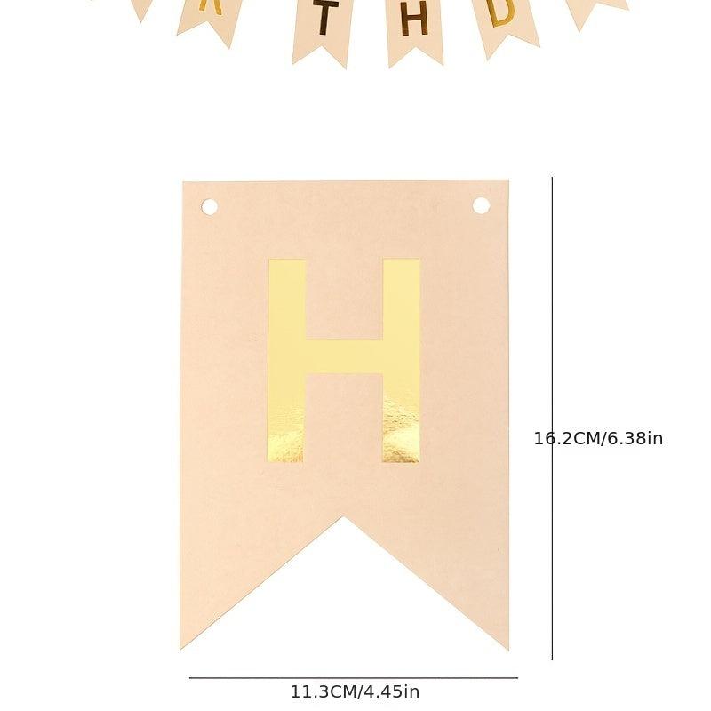 Happy Birthday Banner Party Decoration Supplies