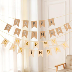 Happy Birthday Banner Party Decoration Supplies