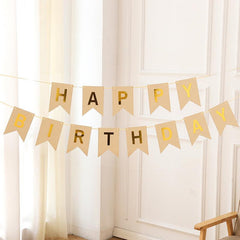 Happy Birthday Banner Party Decoration Supplies