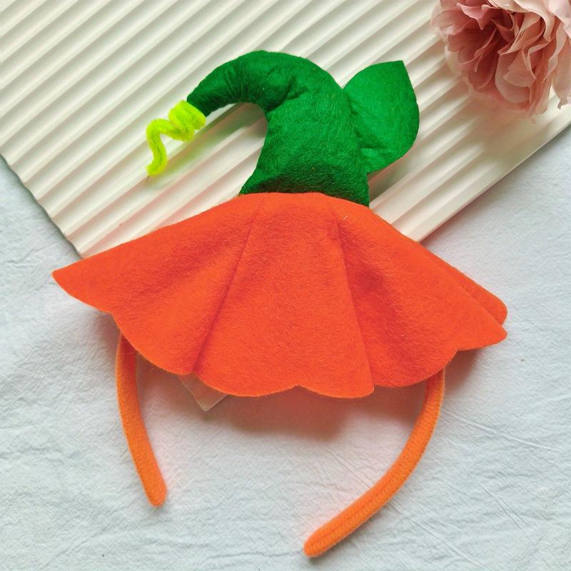 Halloween Pumpkin Headband for Parties and Decor