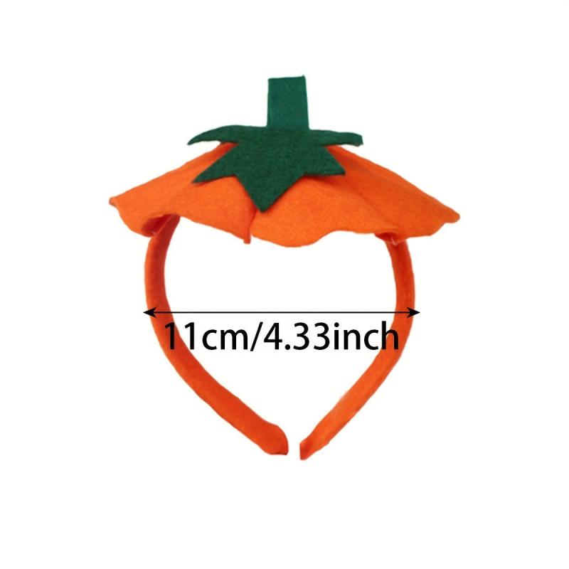 Halloween Pumpkin Headband for Parties and Decor