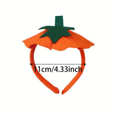 Halloween Pumpkin Headband for Parties and Decor