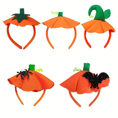 Halloween Pumpkin Headband for Parties and Decor