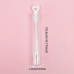 Love Wand Tube Bubble Soap Bottle Guest Wedding Gift Birthday Party Decoration