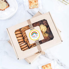 500pcs Hot Rainbow Thank You Stickers for Crafts and Packaging