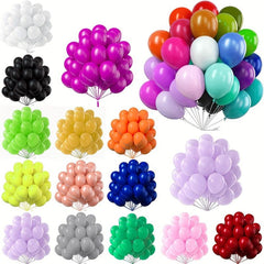 10pcs Matte Latex Balloons for Party Decoration 25.4cm