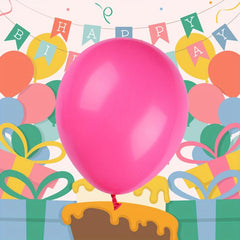 10pcs Matte Latex Balloons for Party Decoration 25.4cm