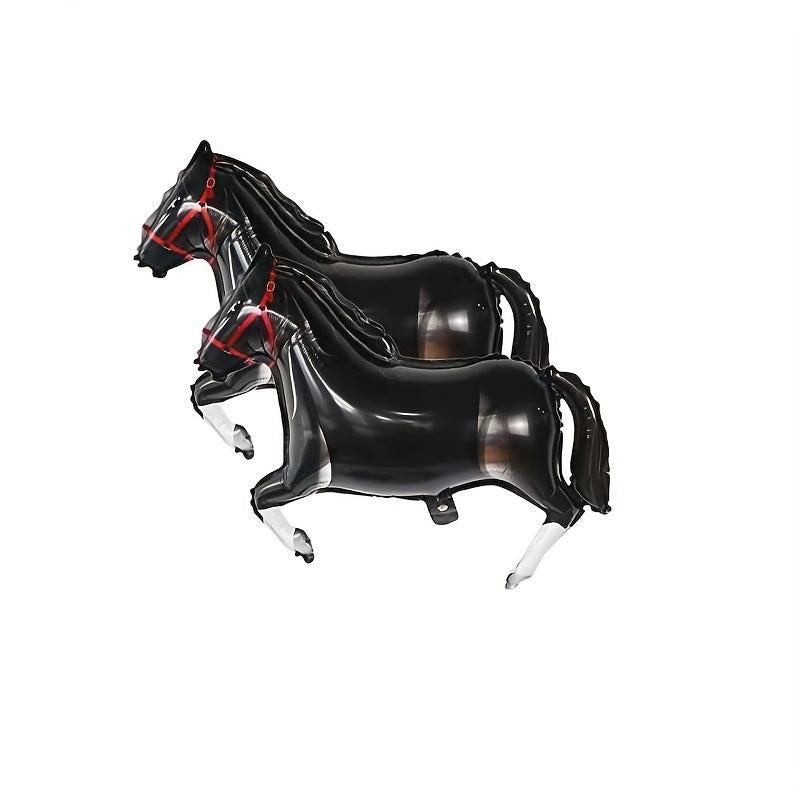 8Pcs Horse Theme Party Balloon Cowboy Birthday Decoration Balloon