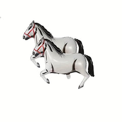 8Pcs Horse Theme Party Balloon Cowboy Birthday Decoration Balloon